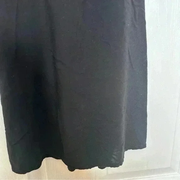 Spaghetti Strap  Tank Top Flowy Black Size Extra Small - Picture 7 of 16